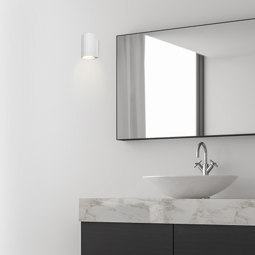 Brilagi - Aplică de perete CRISPINA 1xGU10/10W/230V 10 cm albă