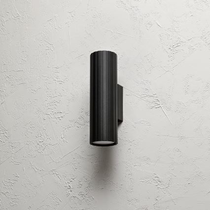 Brilagi - Aplica de perete CRISPINA 2xGU10/10W/230V 20 cm neagră