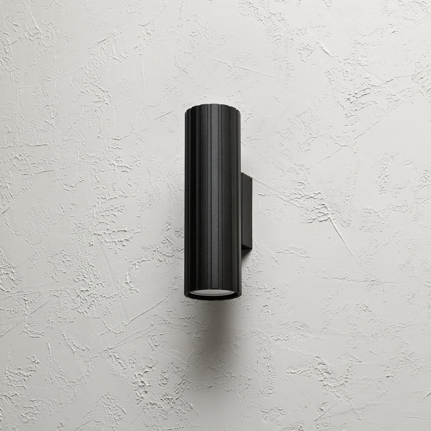 Brilagi - Aplica de perete CRISPINA 2xGU10/10W/230V 20 cm neagră