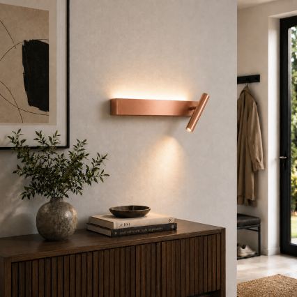 BRILAGI - Aplica de perete tip spot LED ARLIX LED/3W/230V + LED/7W, bronz, CRI 90