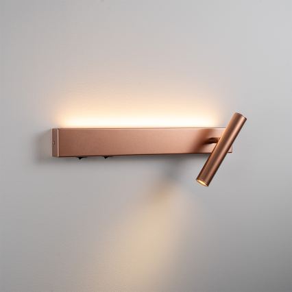 BRILAGI - Aplica de perete tip spot LED ARLIX LED/3W/230V + LED/7W, bronz, CRI 90