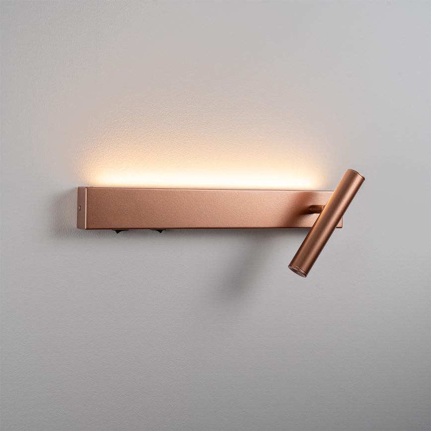 BRILAGI - Aplica de perete tip spot LED ARLIX LED/3W/230V + LED/7W, bronz, CRI 90