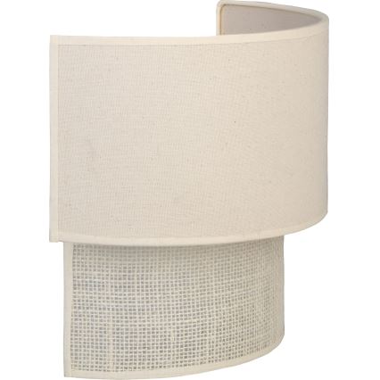Brilagi - Aplică de perete LED BOHO ECO 1xE27/10W/230V crem