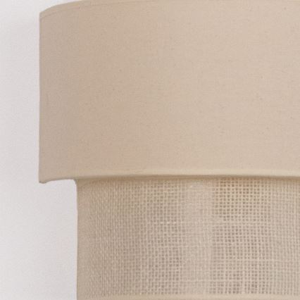 Brilagi - Aplică de perete LED BOHO ECO 1xE27/10W/230V crem