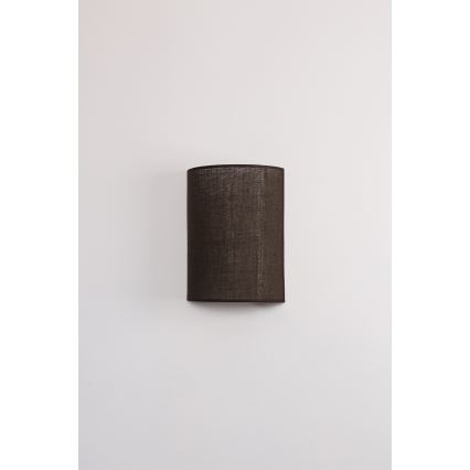 Brilagi - Aplică de perete LED BOHO STYLE 1xE27/15W/230V maro