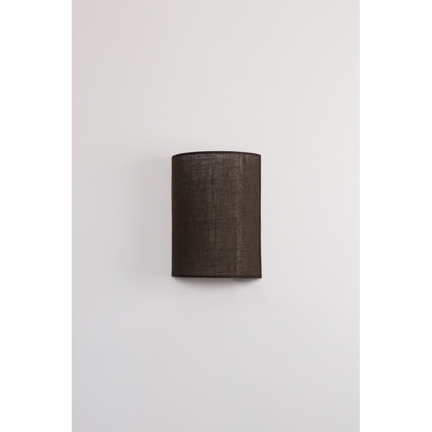 Brilagi - Aplică de perete LED BOHO STYLE 1xE27/15W/230V maro