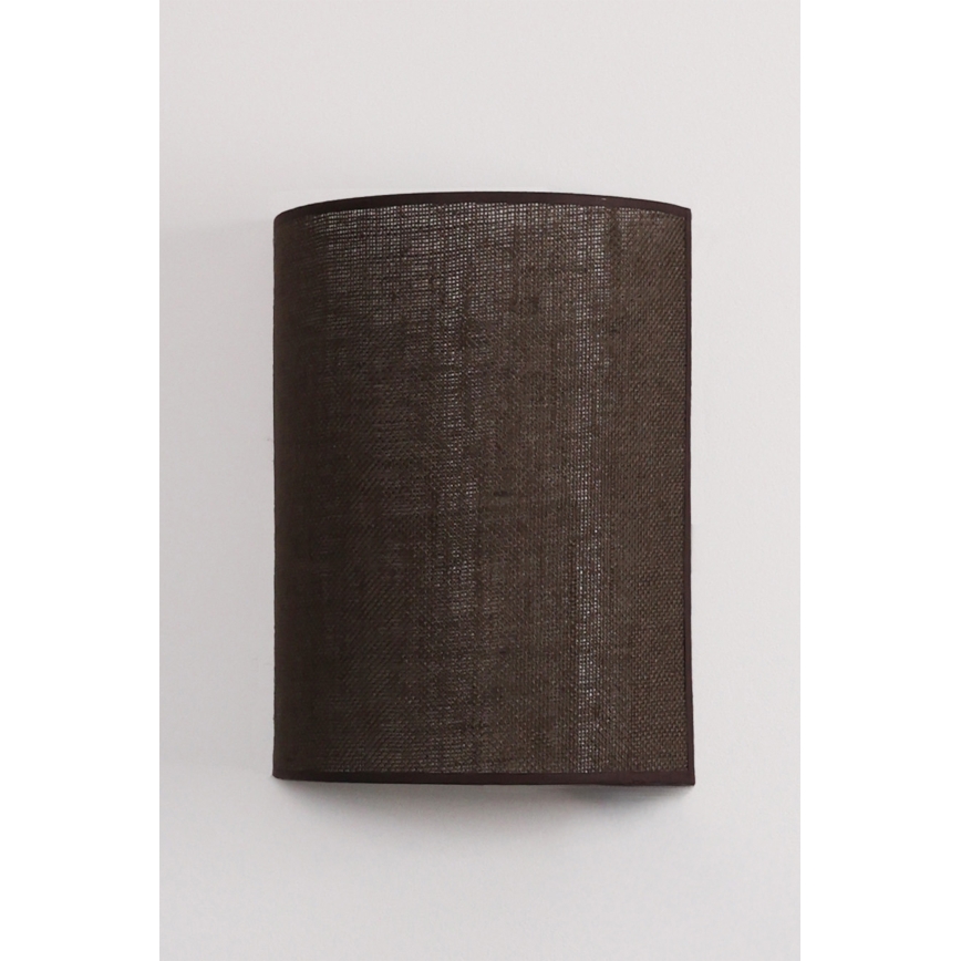 Brilagi - Aplică de perete LED BOHO STYLE 1xE27/15W/230V maro