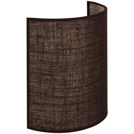 Brilagi - Aplică de perete LED BOHO STYLE 1xE27/15W/230V maro