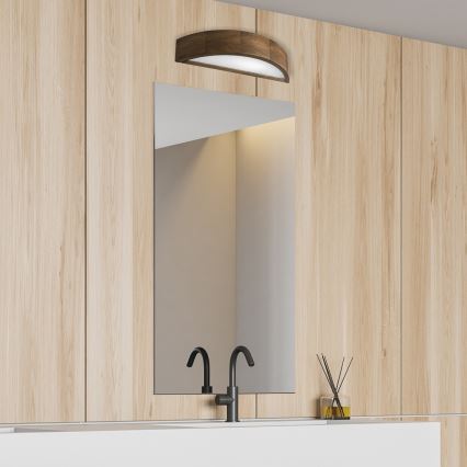 Brilagi - Aplica de perete LED CARVALHO 1xE27/15W/230V stejar-nuc