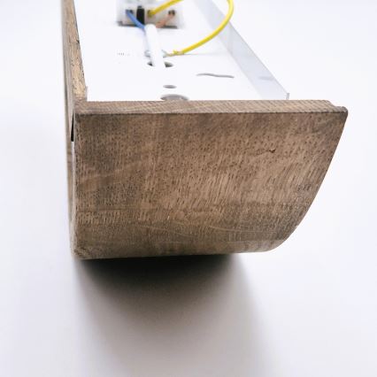 Brilagi - Aplica de perete LED CARVALHO 1xE27/15W/230V stejar-nuc
