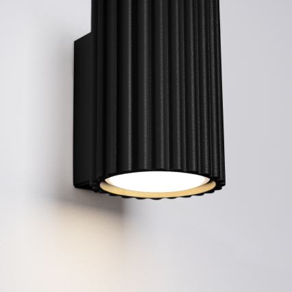 Brilagi - Aplică de perete LED CRESTO 1xGU10/10W/230V, 10 cm, negru