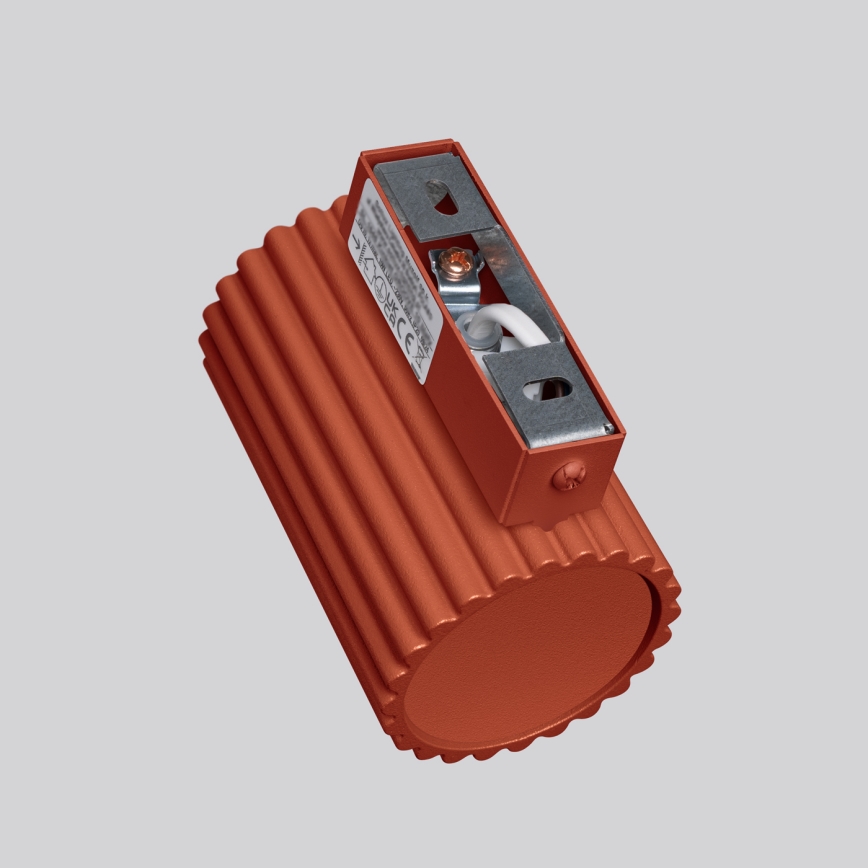 Brilagi - Aplică de perete LED CRESTO 1xGU10/10W/230V 10 cm roșu