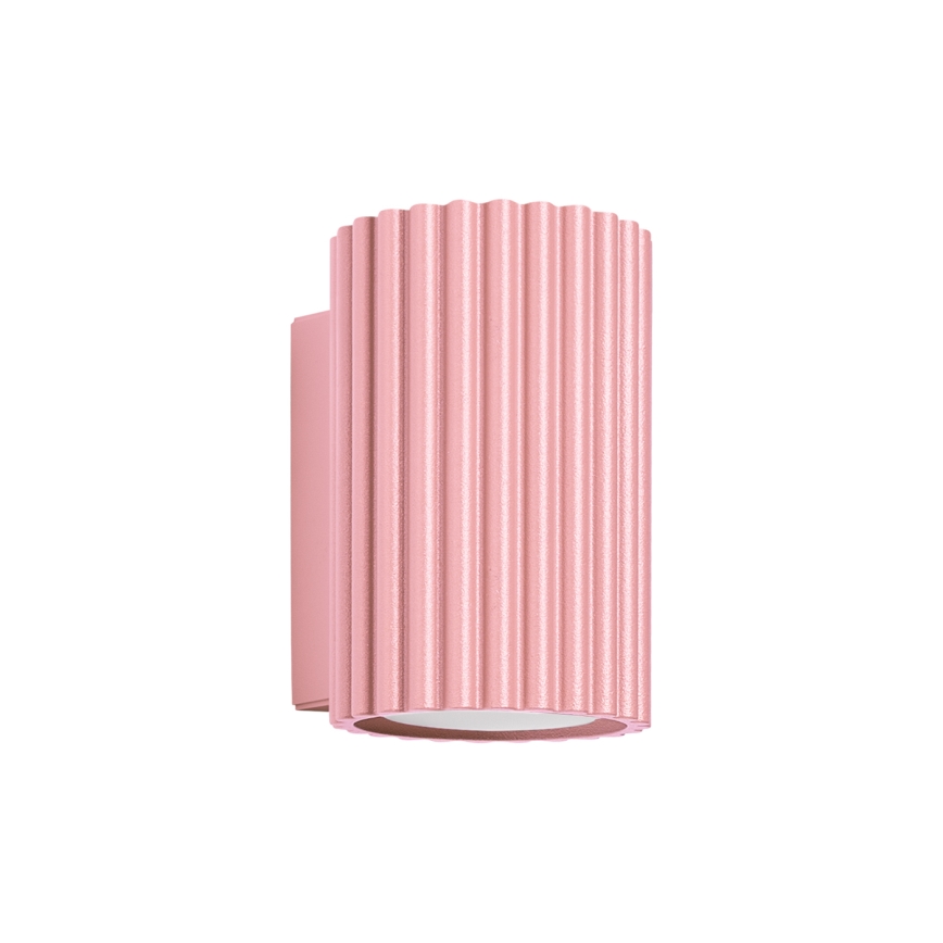 Brilagi - Aplica de perete LED CRESTO 1xGU10/10W/230V 10 cm roz