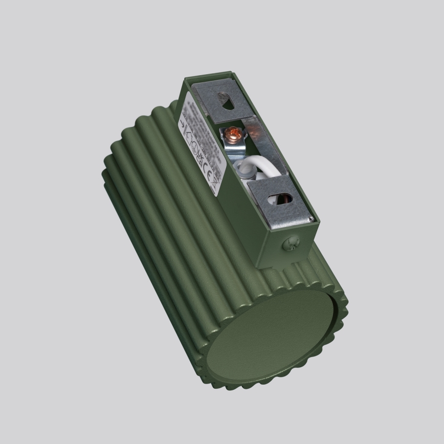 Brilagi - Aplica de perete LED CRESTO 1xGU10/10W/230V 10 cm verde