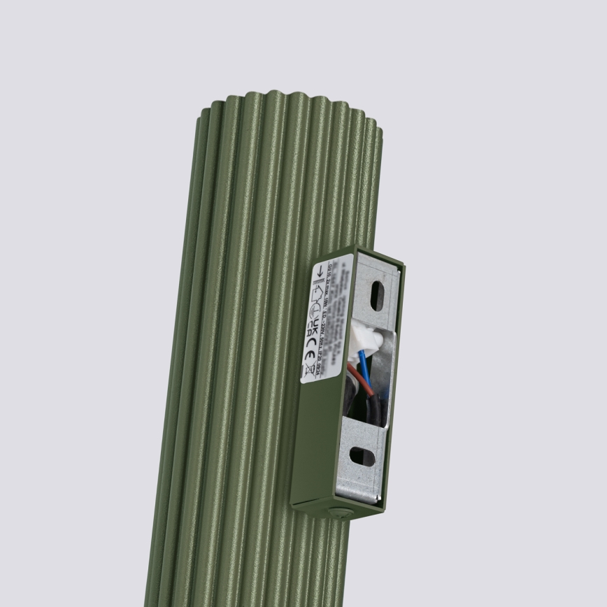 Brilagi - Aplica de perete LED CRESTO 2xGU10/10W/230V 30 cm verde