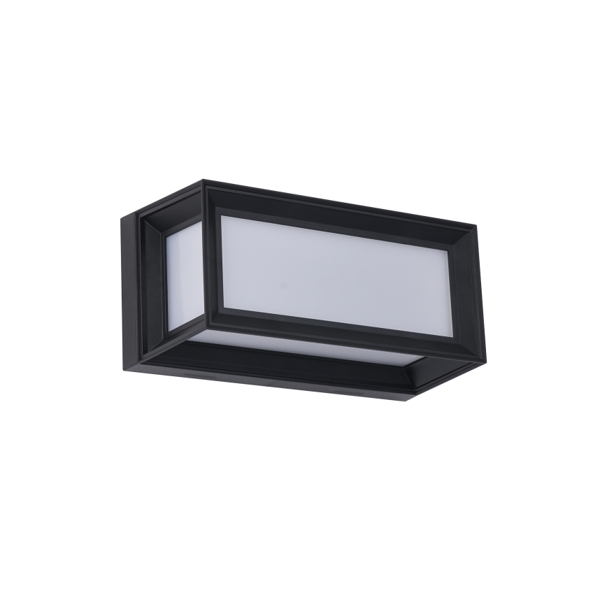 Brilagi - Aplică LED de exterior PARKER LED/12W/230V 3000/4500/6000K negru IP44