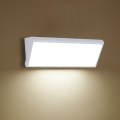 Brilagi - Aplică de perete LED de exterior TRIANGLE LED/42W/230V 45 cm albă IP65