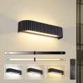 BRILAGI - Aplică de perete LED dimabilă FALCON MODERN LED/14W/230V 3000-6000K 40 cm negru + telecomandă