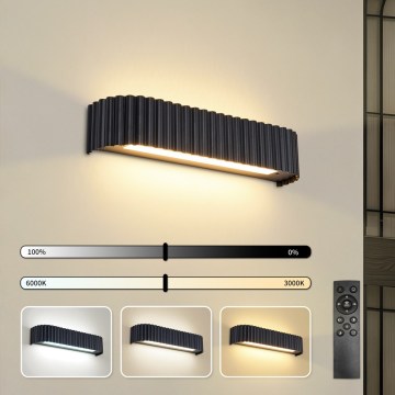 BRILAGI - Aplică de perete LED dimabilă FALCON MODERN LED/14W/230V 3000-6000K 40 cm negru + telecomandă
