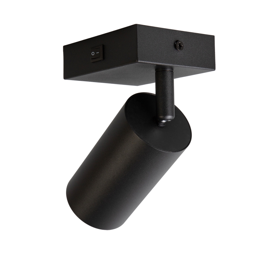 Brilagi - Aplica de perete tip spot LED RGBW dimabilă SELE 1x GU10/4,8W/230V 3000K negru + telecomandă