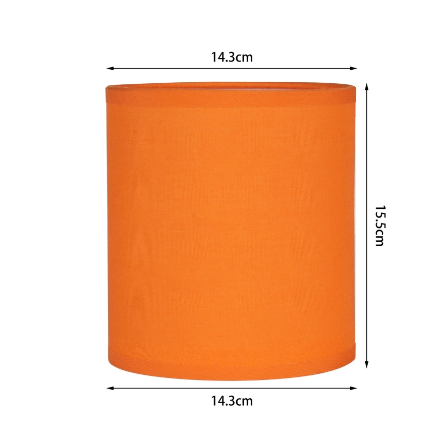 Brilagi - Lampă LED de perete flexibilă NUBILA 1xE27/25W/230V + LED/3W alamă/portocaliu