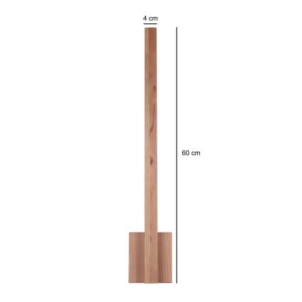 BRILAGI - Aplică de perete LED GARDALINE LED/90W/230V 60 cm stejar