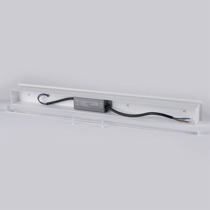 Brilagi - Aplică LED de perete pentru exterior LINEAR LED/12W/230V 3000K IP65 50 cm alb CRI 90