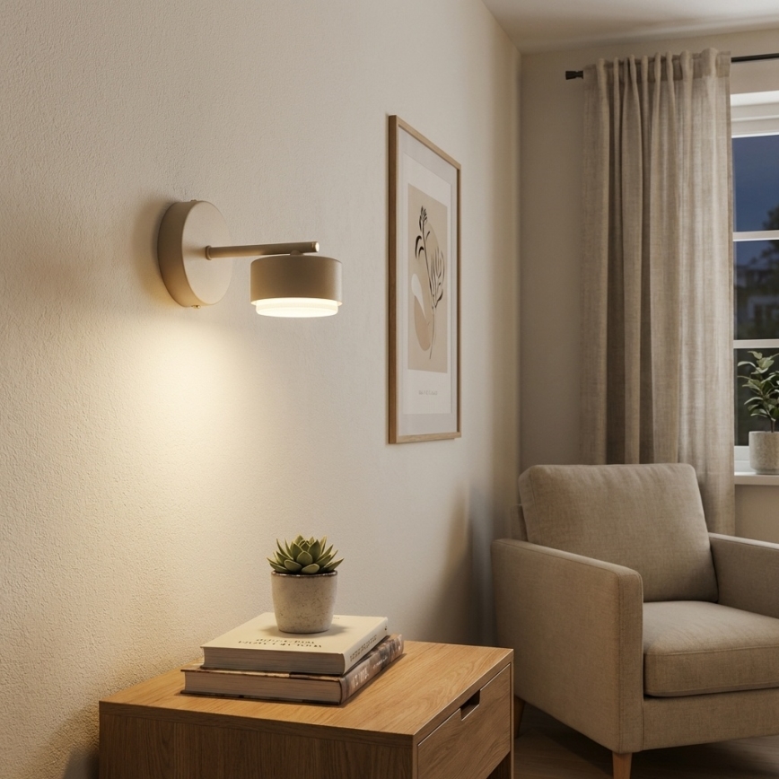 Brilagi - Aplica de perete LED MONO 1xGX53/30W/230V bej