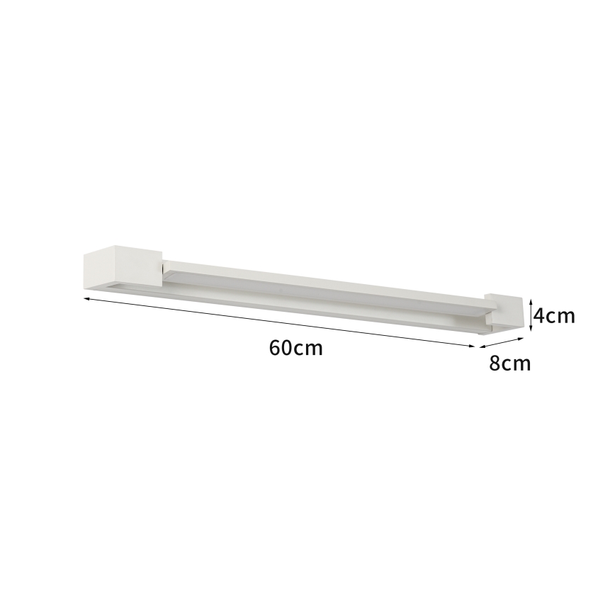 BRILAGI - LED Aplică de perete pentru exterior AQUA LINE LED/18W/230V 60 cm IP44 albă CRI 90