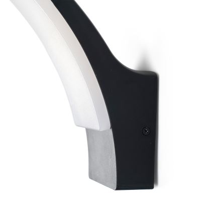 BRILAGI - Aplică de perete LED pentru exterior ARCELO LED/12W/230V IP65 neagră