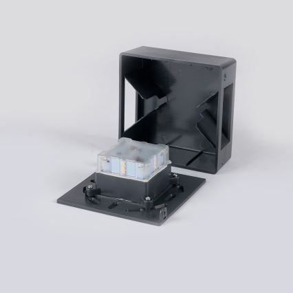 Brilagi - Aplică de perete LED pentru exterior DOUBLERAY LED/6W/230V antracit IP54