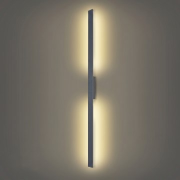 Brilagi - Aplica de perete LED pentru exterior LUNA LED/30W/230V 4000K IP65 150 cm antracit CRI 90
