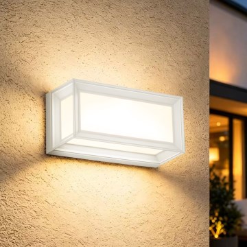 Brilagi - Aplica de perete LED pentru exterior PARKER LED/12W/230V 3000/4500/6000K alb IP44