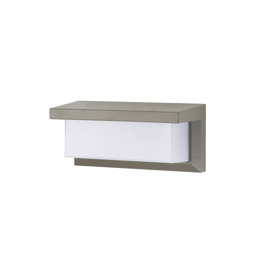 Brilagi - Lampă de perete LED RGBW dimerizabilă pentru exterior BRICKY 1xE27/9W/230V 2700-6500K IP54 gri