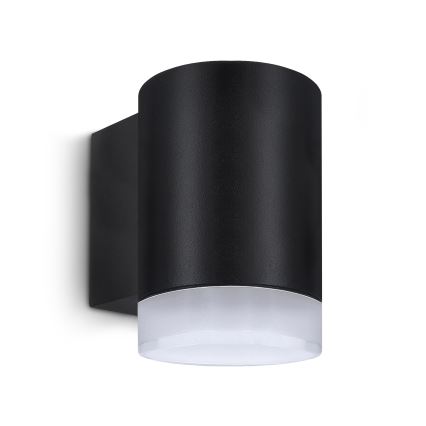 Brilagi - Aplică de perete MATERA LED RGBW dimmabilă 1xGU10/4,8W/230V 3000K IP54 neagră + telecomandă