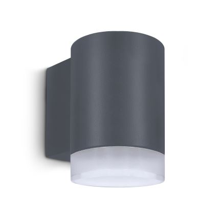 Brilagi - Aplica de perete pentru exterior MATERA LED RGBW reglabilă 1xGU10/4,8W/230V 3000K IP54 antracit + telecomandă
