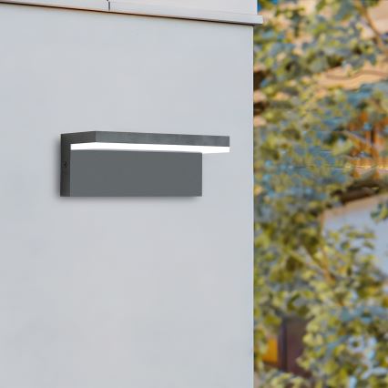 Brilagi - Aplică de perete LED TESSI LED/10W/230V antracit IP54