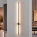Brilagi - Aplică de perete LED WOODY LINE LED/7W/230V 4000K 60 cm stejar cireș