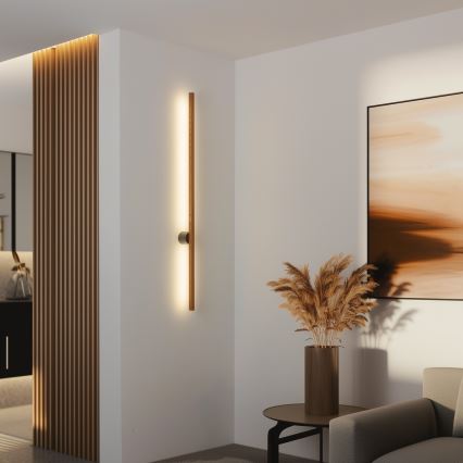 Brilagi - Aplică de perete LED WOODY LINE LED/7W/230V 4000K 60 cm stejar cireș