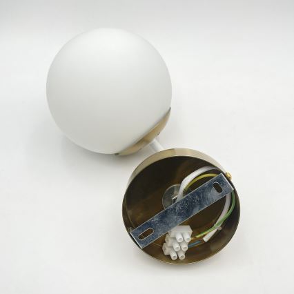 Brilagi - Aplica de perete MALIVA 1xE14/15W/230V, aurie/albă