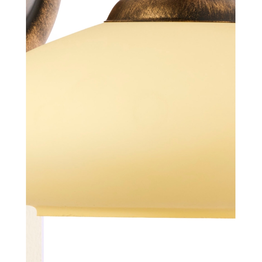 Brilagi - Aplica de perete MOLLERO 1xE27/15W/230V bronz/patină