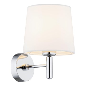 Brilagi - Aplică de perete MONTE 1xE27/15W/230V crem/crom lucios