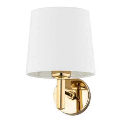 Brilagi - Aplica de perete MONTE 1xE27/60W/230V crem/auriu