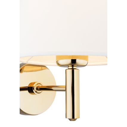 Brilagi - Aplica de perete MONTE 1xE27/60W/230V crem/auriu