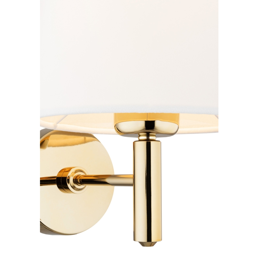 Brilagi - Aplica de perete MONTE 1xE27/60W/230V crem/auriu
