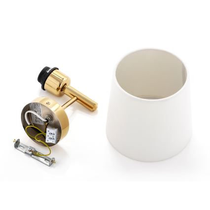 Brilagi - Aplica de perete MONTE 1xE27/60W/230V crem/auriu