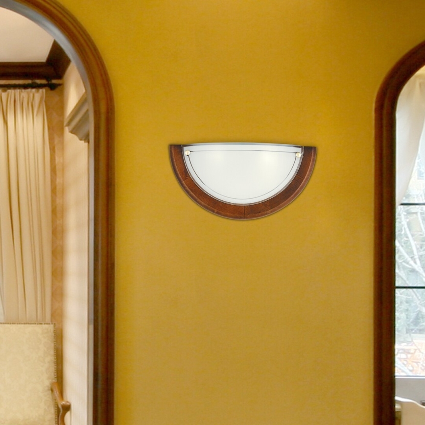 Brilagi - Aplică de perete ORBIS 1xE27/60W/230V, 30 cm, din pin