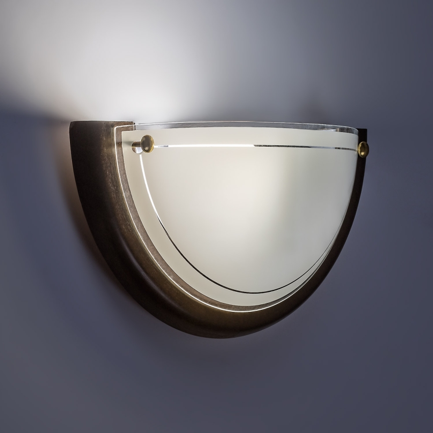 Brilagi - Aplică de perete ORBIS 1xE27/60W/230V, 30 cm, din pin