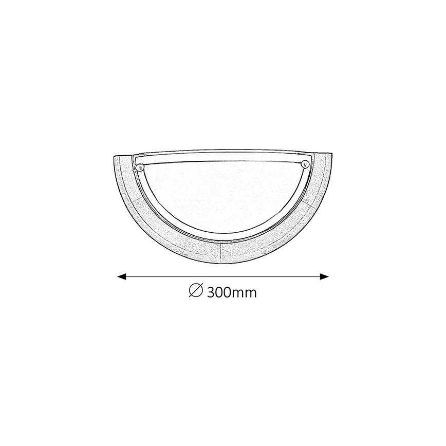 Brilagi - Aplică de perete ORBIS 1xE27/60W/230V, 30 cm, din pin