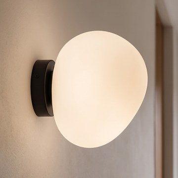 BRILAGI - aplică de perete PEBBLES 1xE27/40W/230V Ø 20 cm neagră